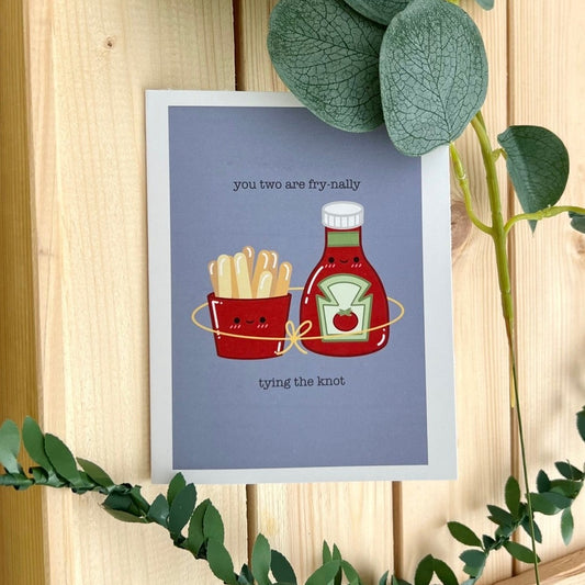 Frynally Tying The Knot Card