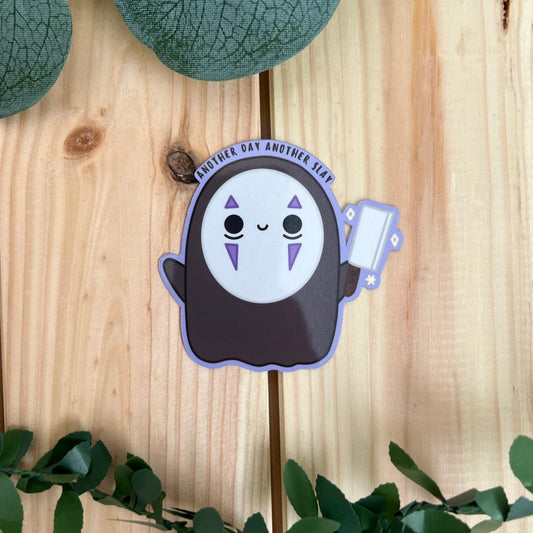 No Face Slay Sticker / Magnet
