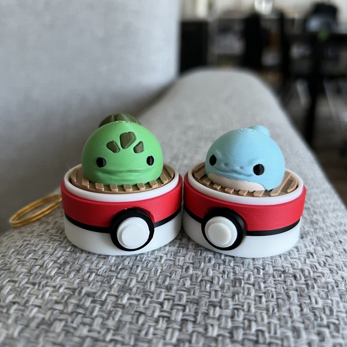 Squirtle Clicker Keychain