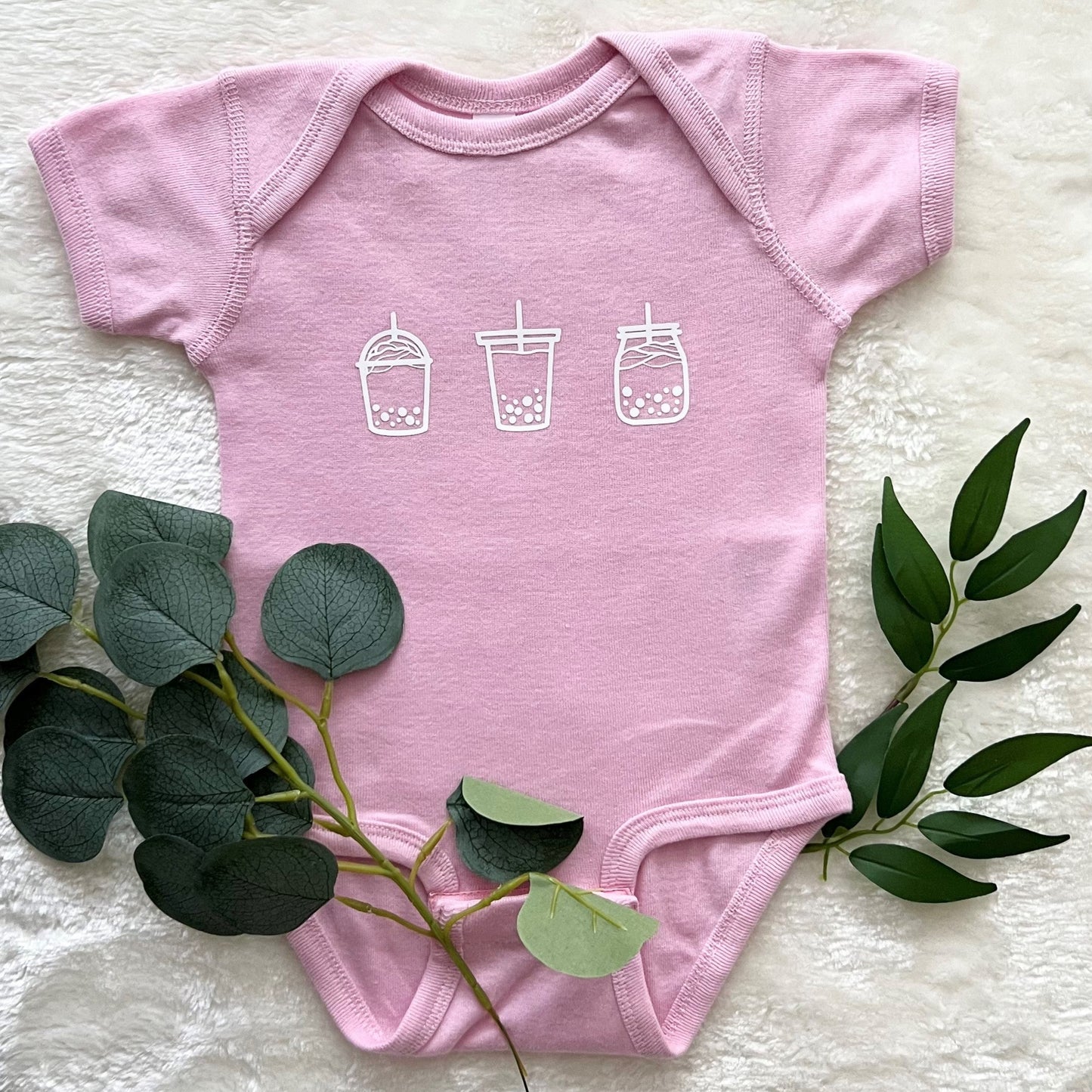 Bubble Tea / Boba Infant Onesie
