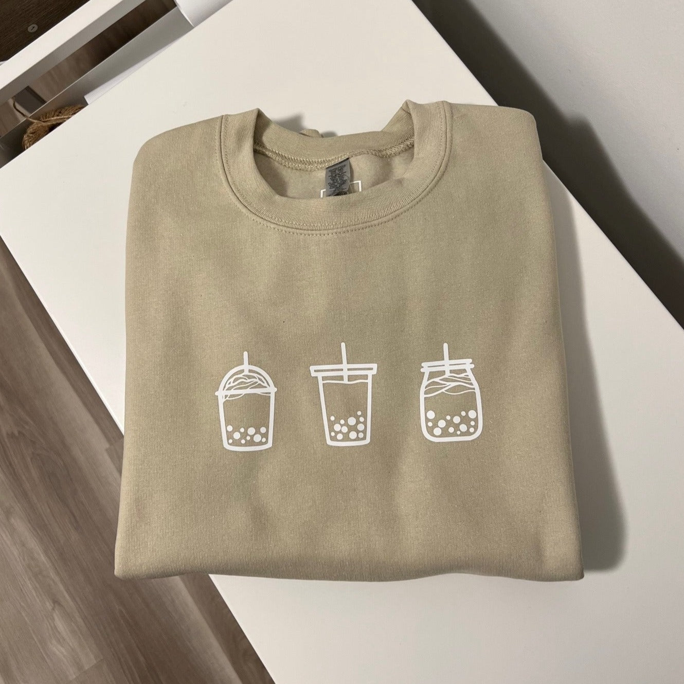 Bubble Tea / Boba Adult Crewneck