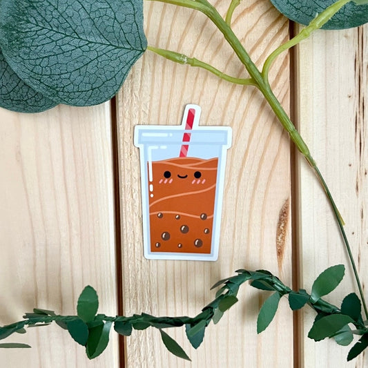 Bubble Tea or Boba Single Sticker / Magnet