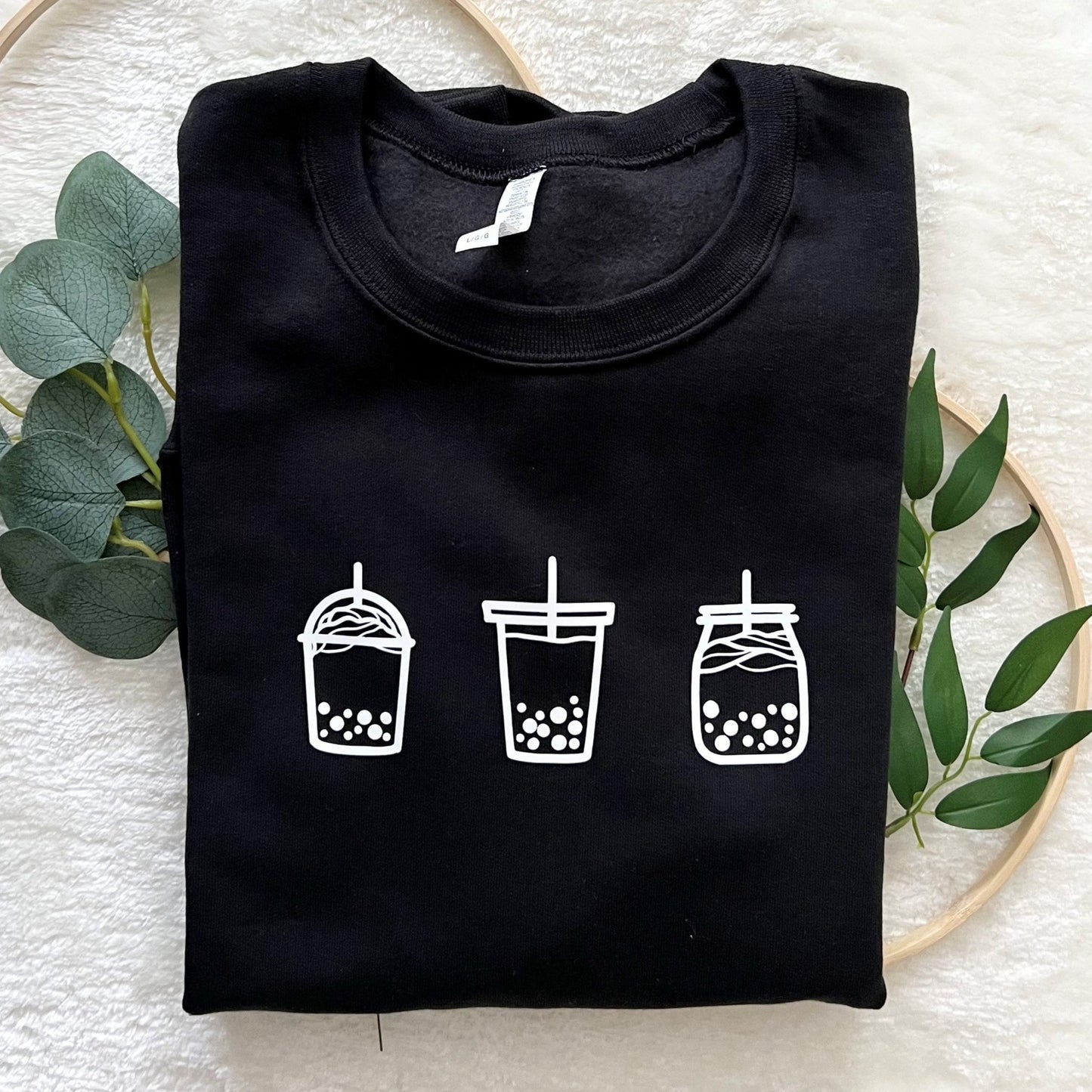 Bubble Tea / Boba Adult Crewneck