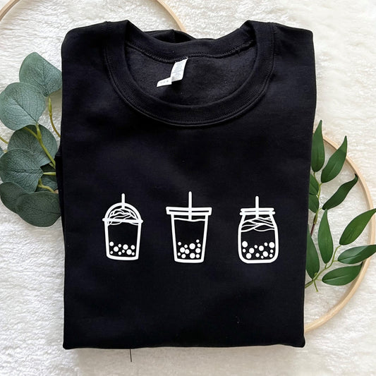 Bubble Tea / Boba Adult Crewneck