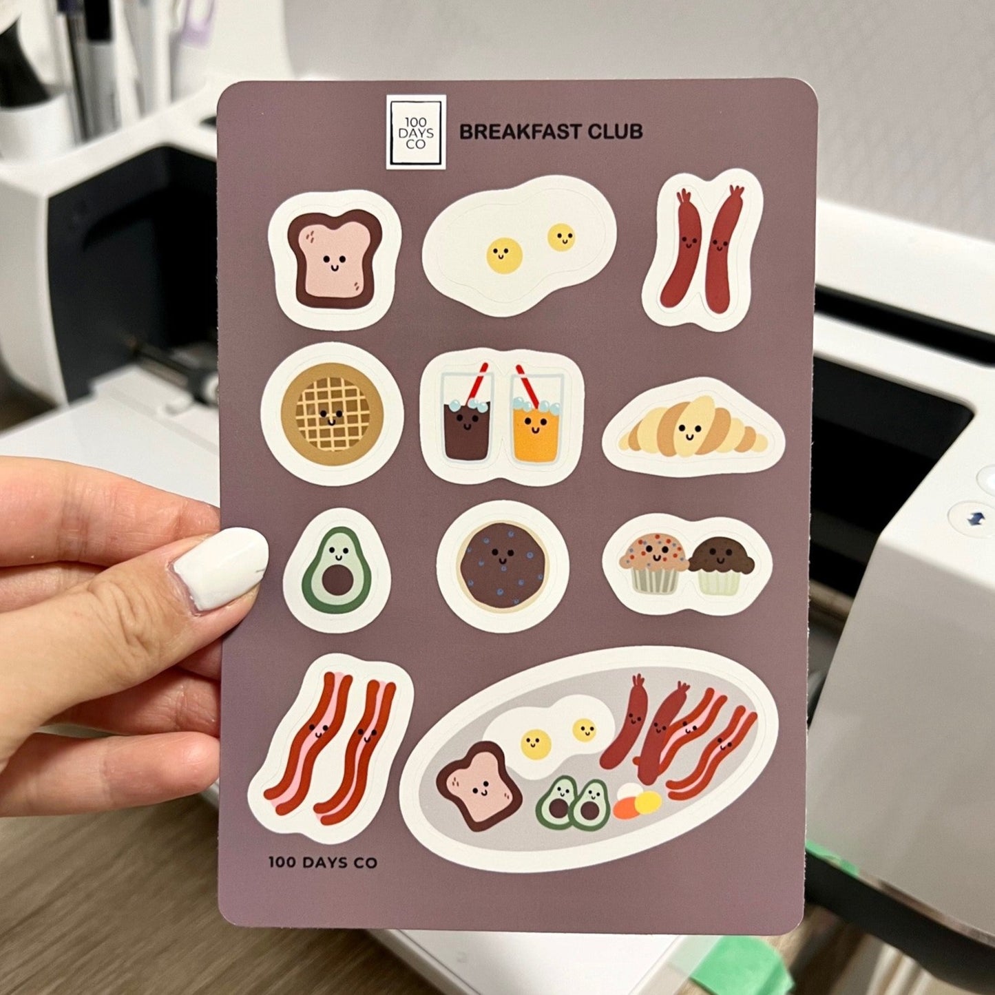 Breakfast Club Sticker Sheet