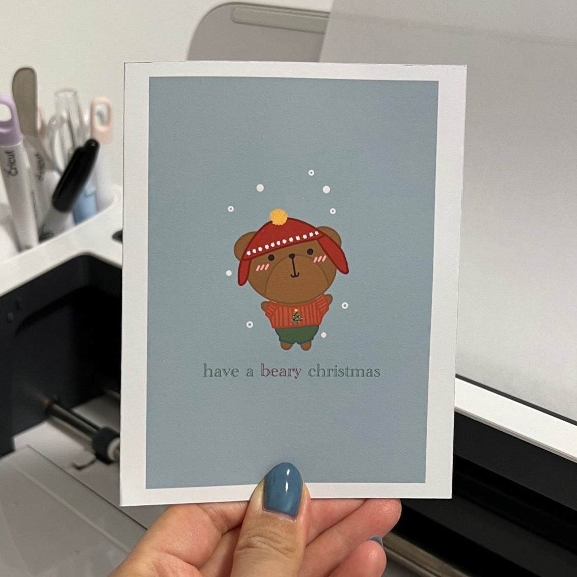 Beary Christmas Card