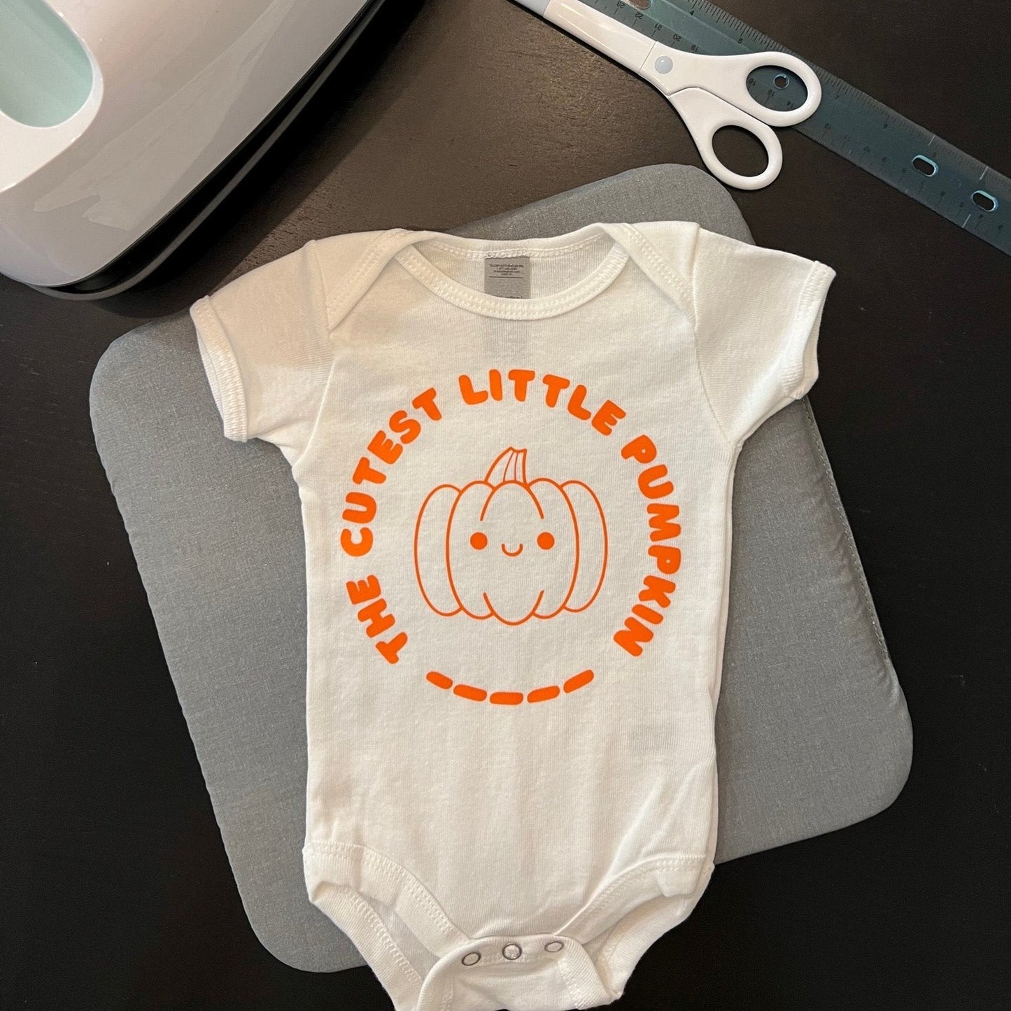 The Cutest Little Pumpkin Infant Onesie