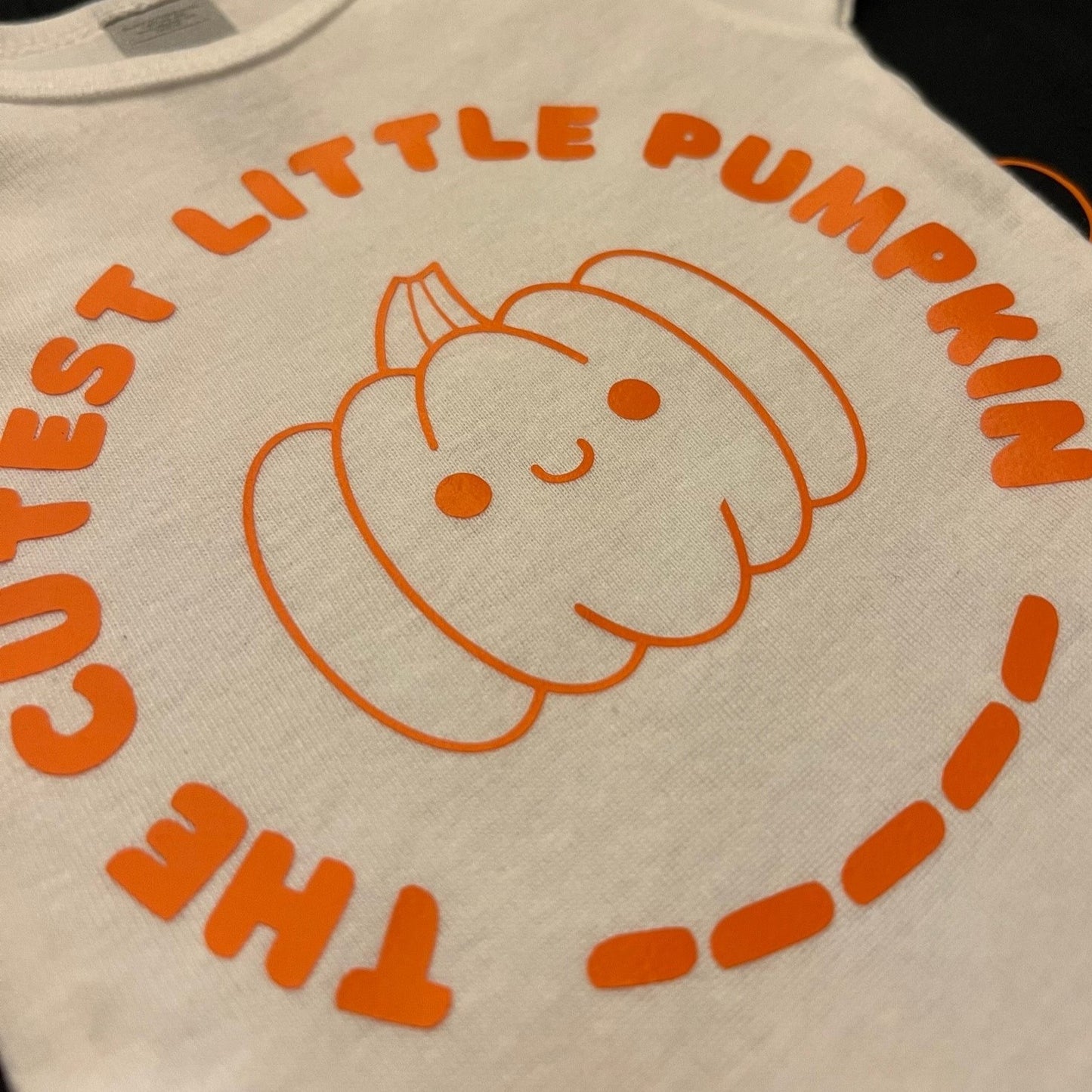 The Cutest Little Pumpkin Infant Onesie
