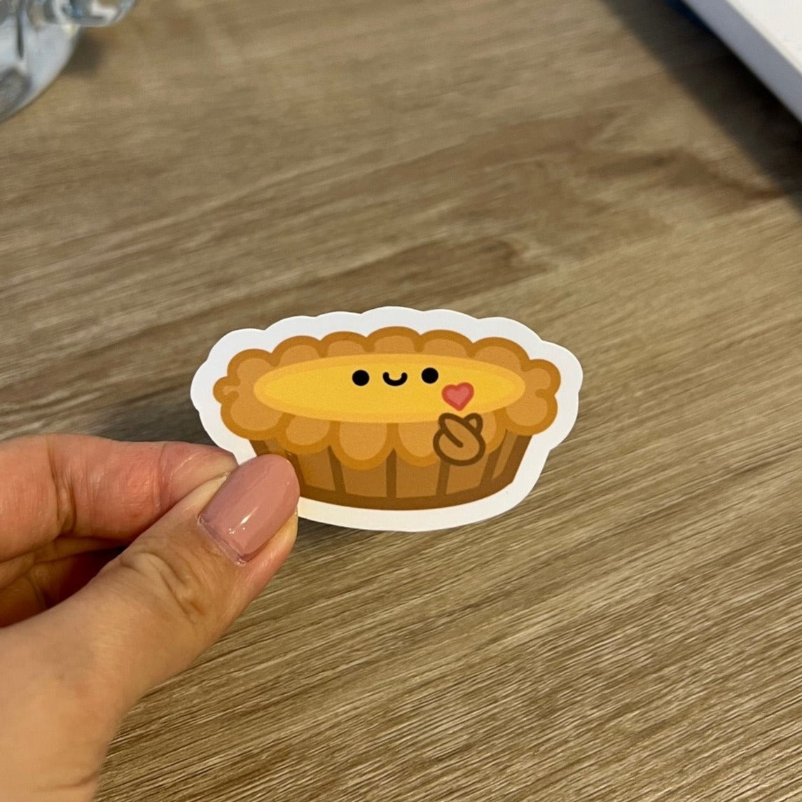 Egg Tart Sticker / Magnet