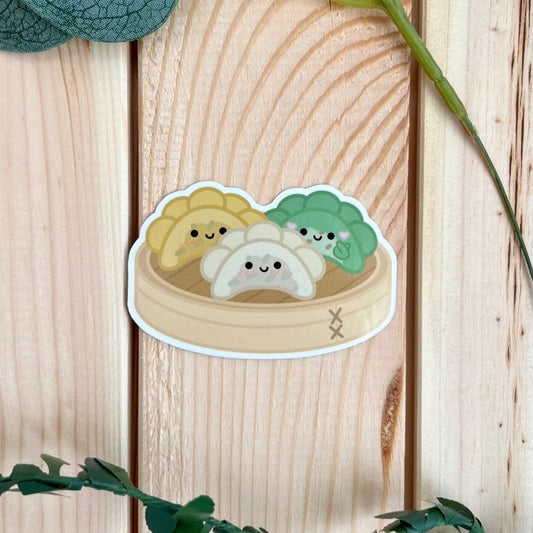 Dim Sum Tray Sticker / Magnet