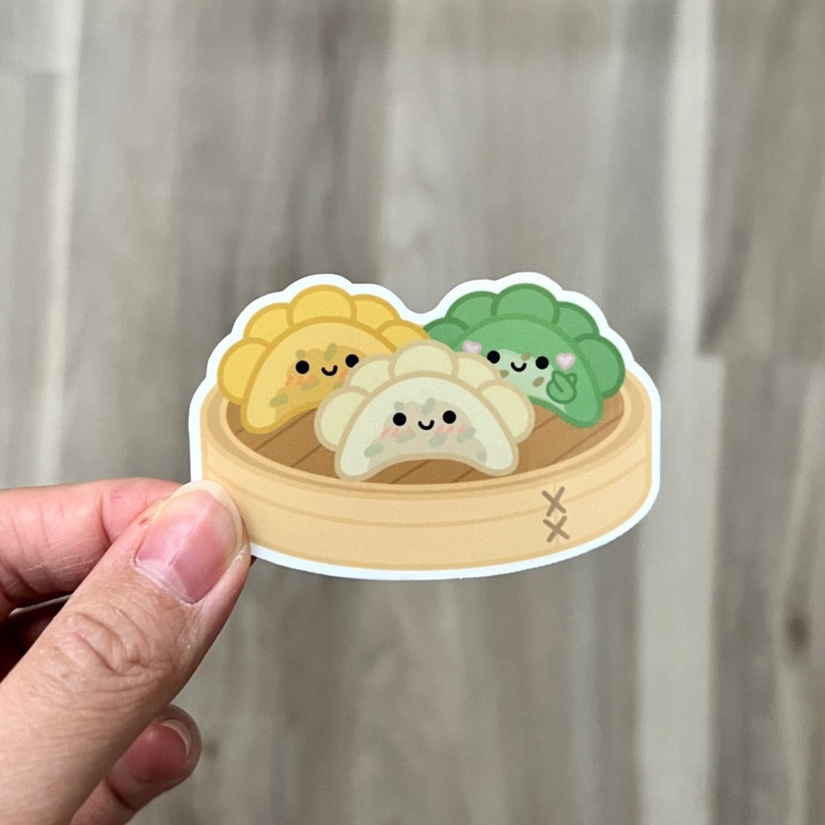 Dim Sum Tray Sticker / Magnet