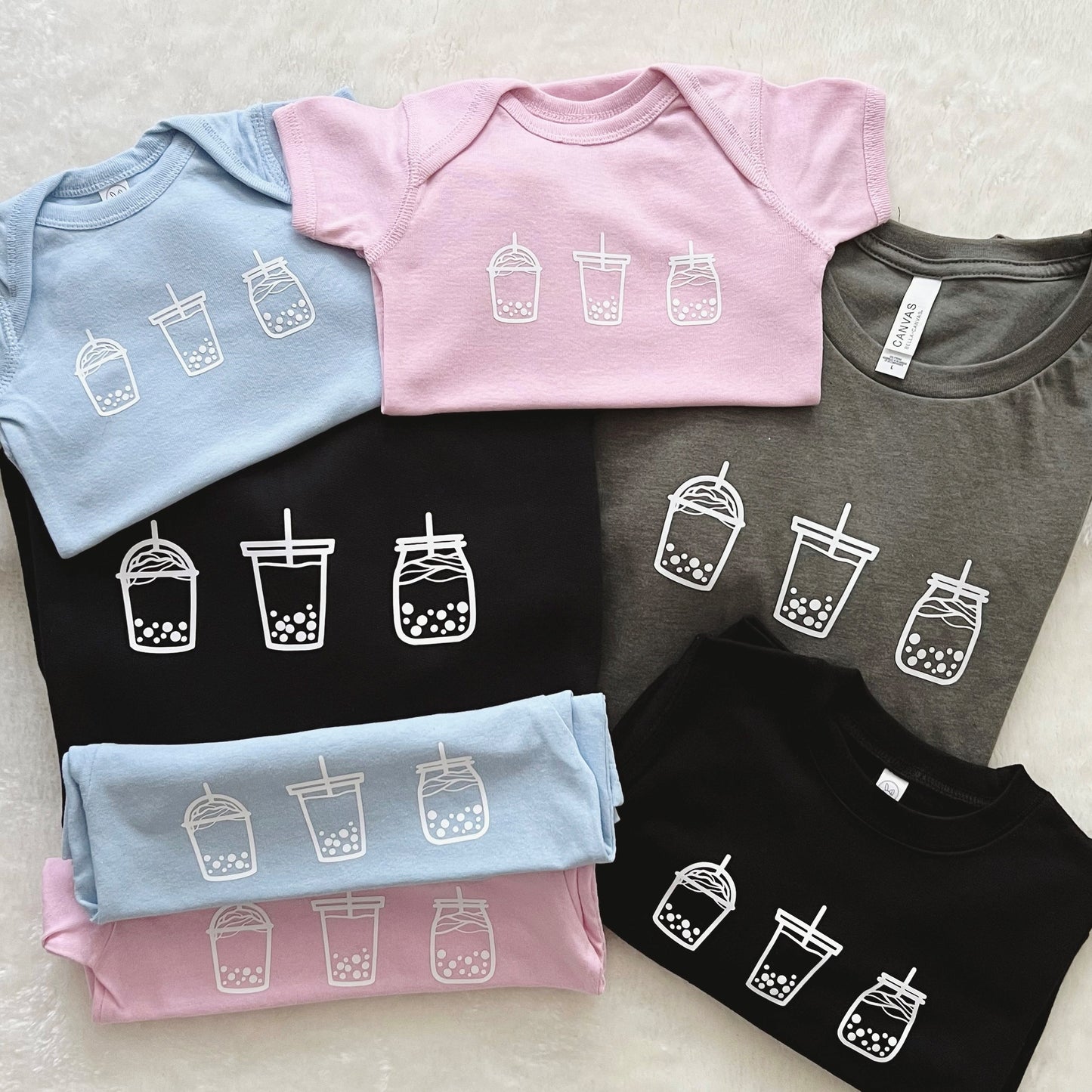 Bubble Tea / Boba Toddler Crewneck