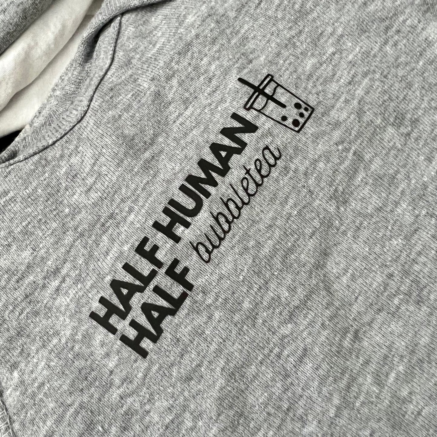 Half Human Half Bubble Tea Toddler Tee