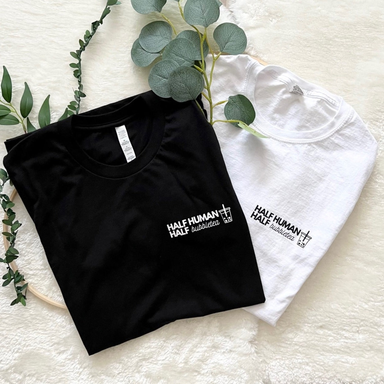 Half Human Half Bubble Tea Set