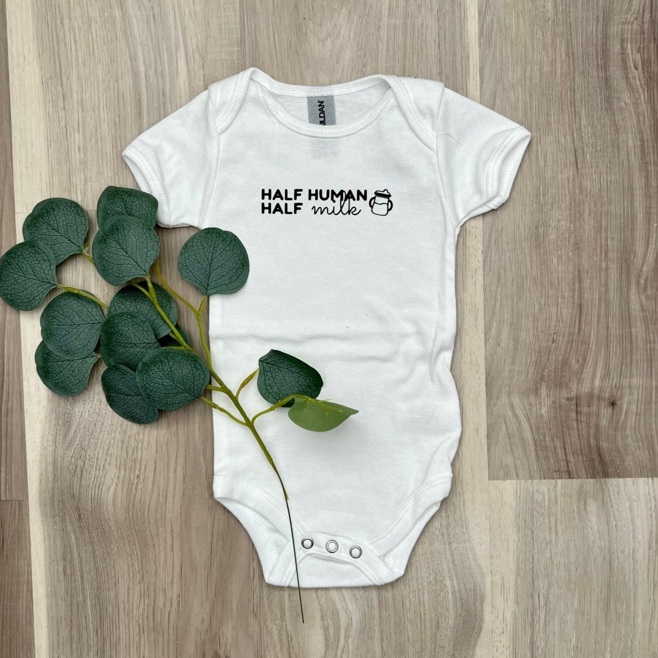 Half Human Half Milk Onesie