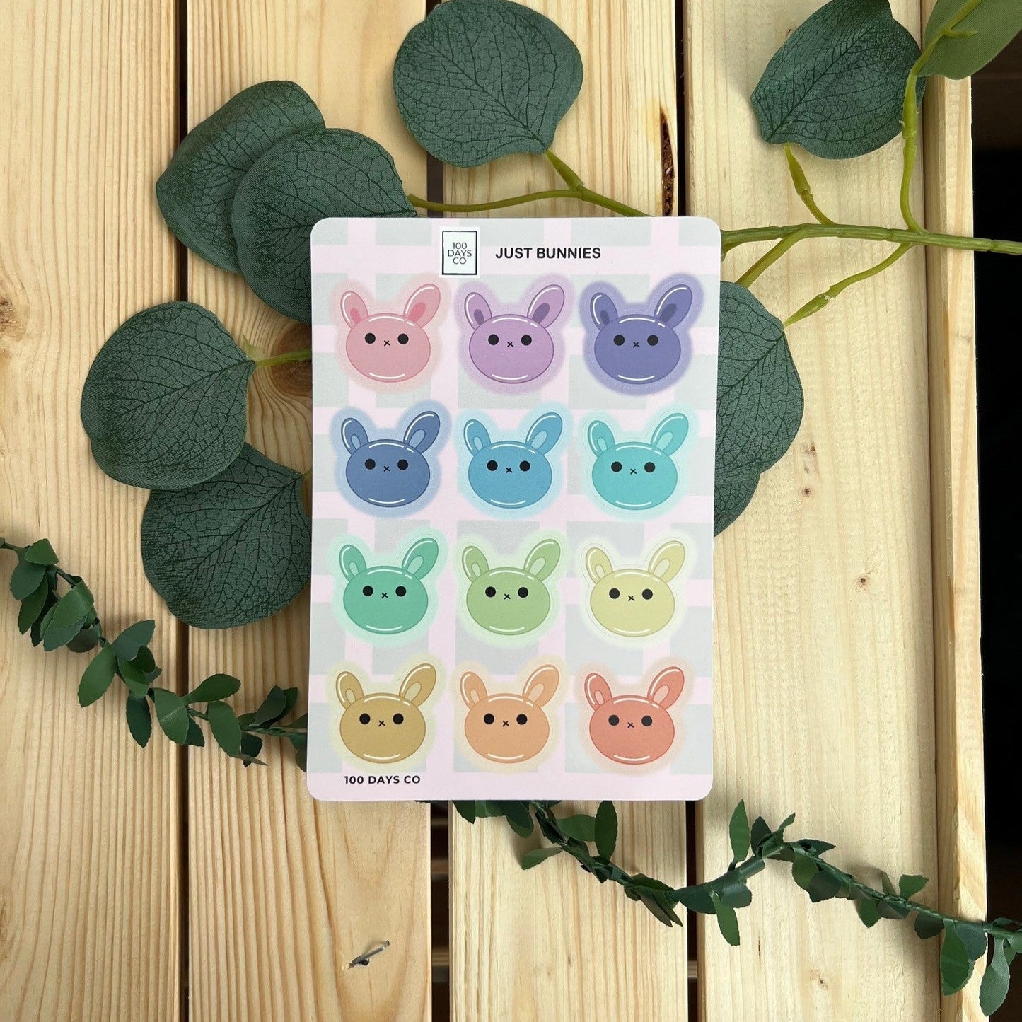 Just Bunnies Sticker Sheet