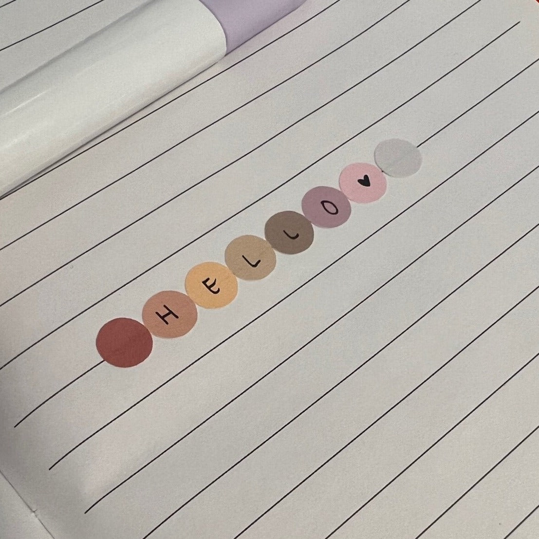 Neutral Circles Sticker Sheet