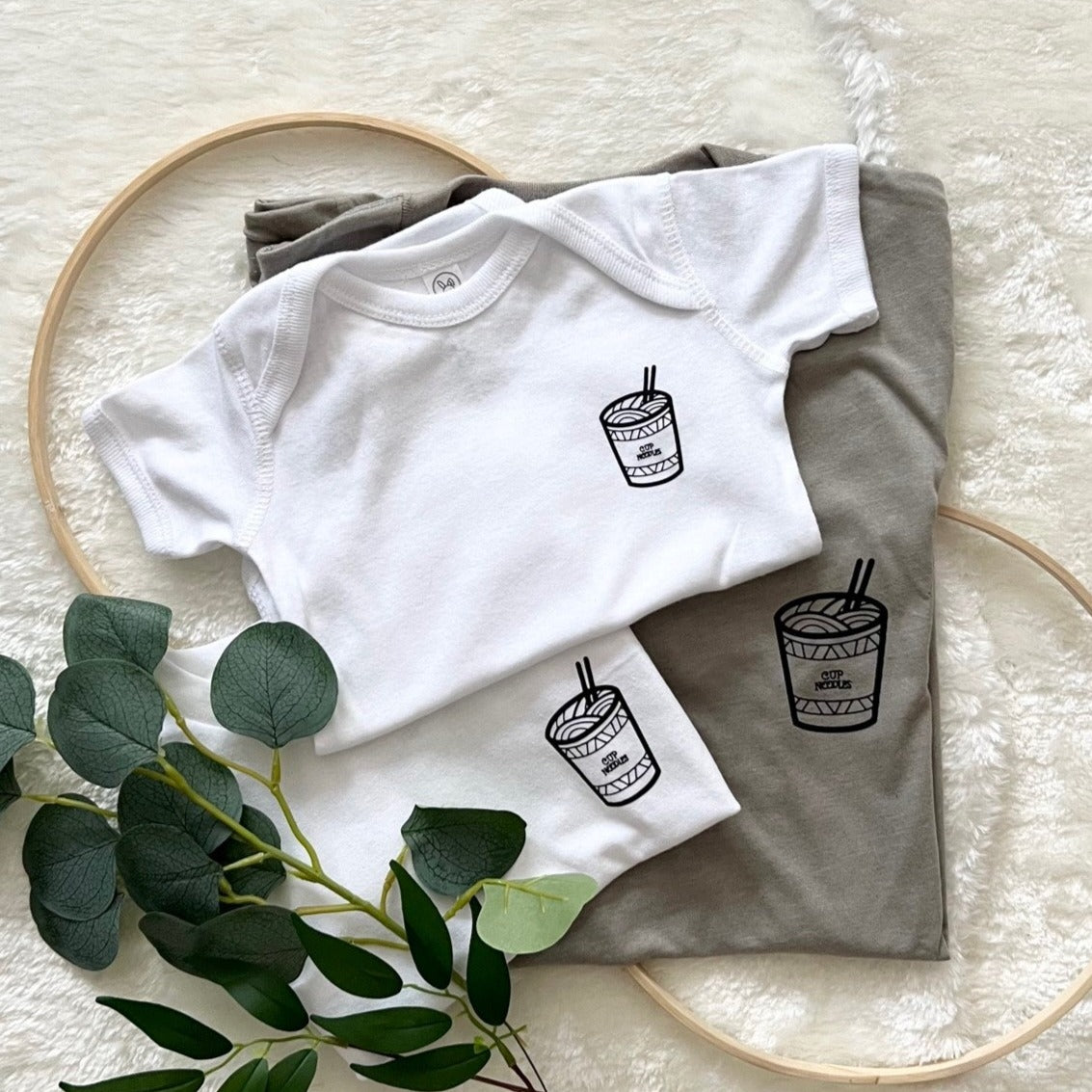 Instant Noodle Infant Onesie