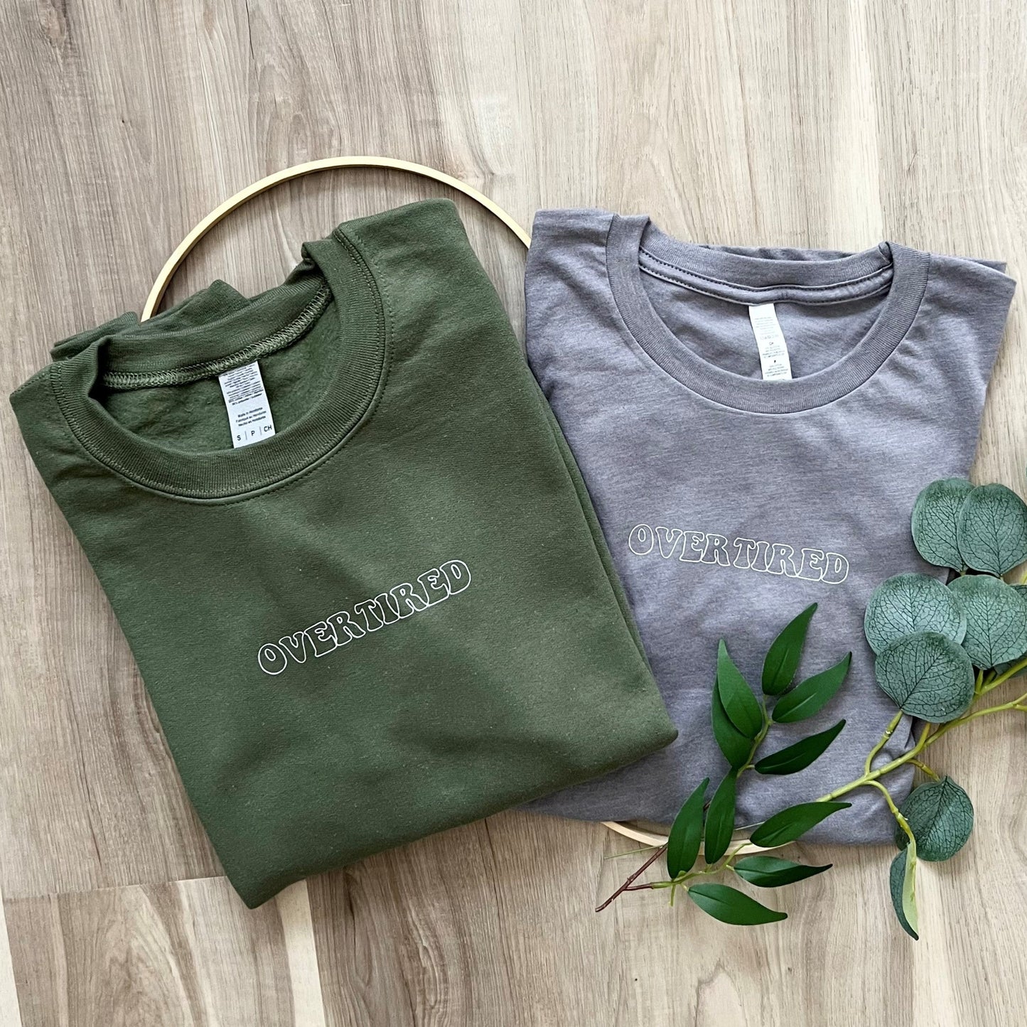 Overtired Adult Crewneck