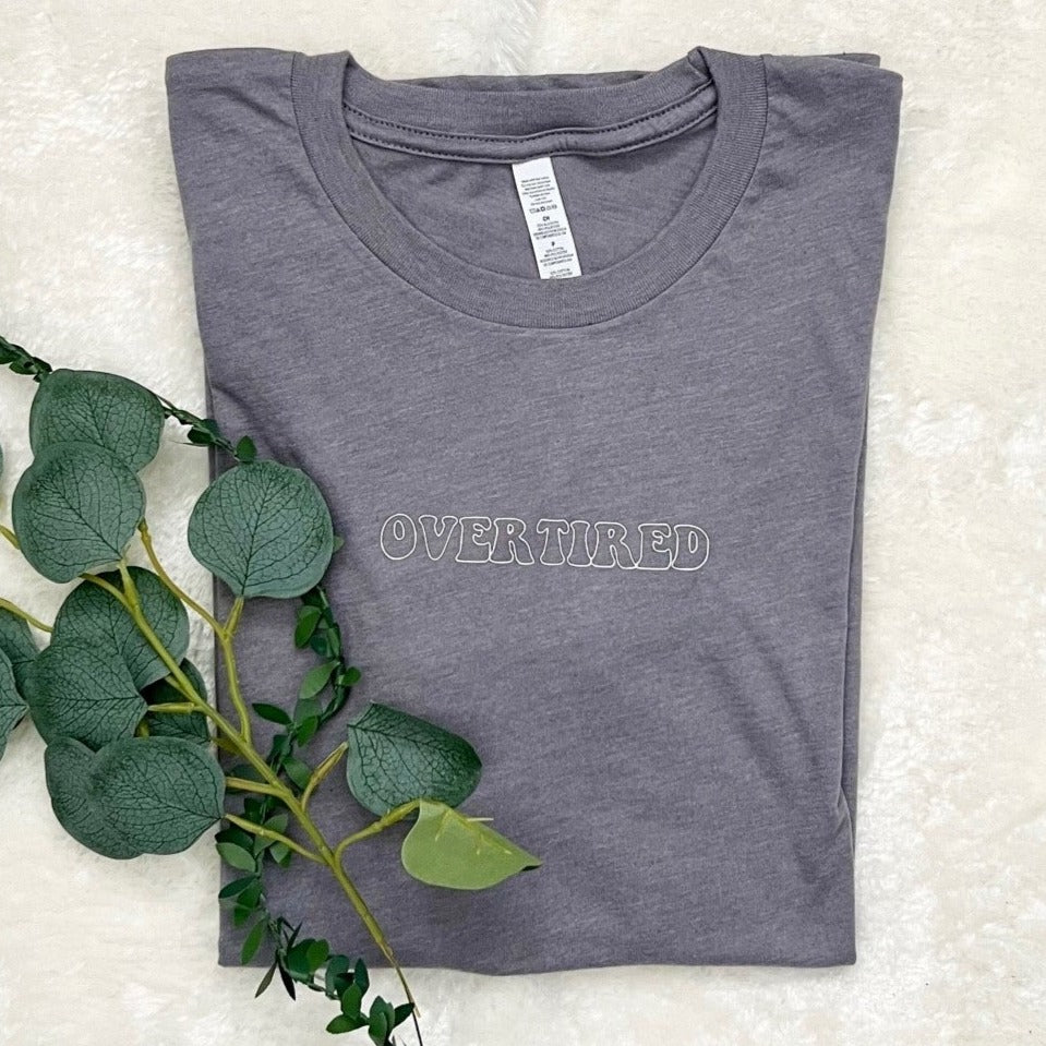 Overtired Adult Tee