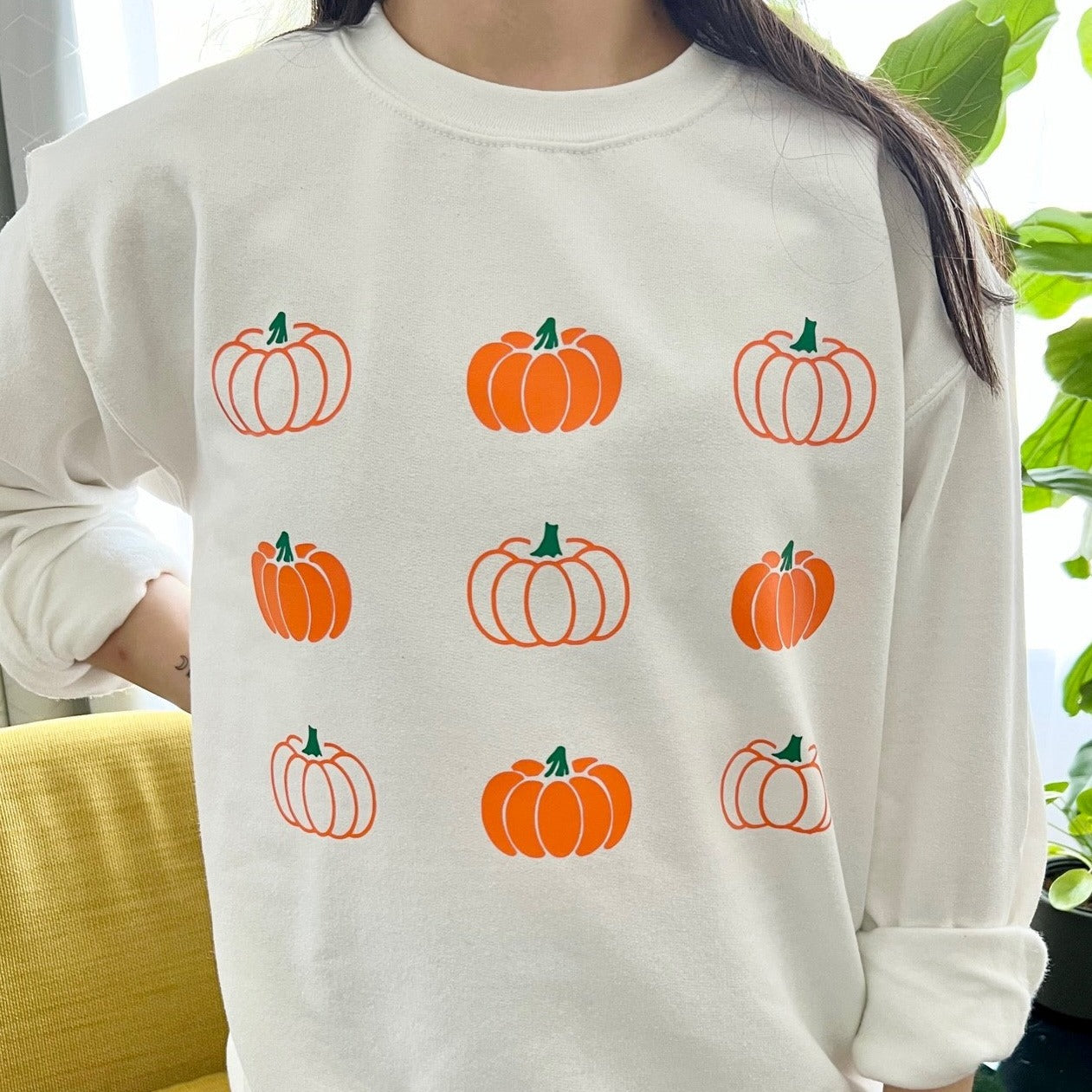 Pumpkin Season Adult Crewneck