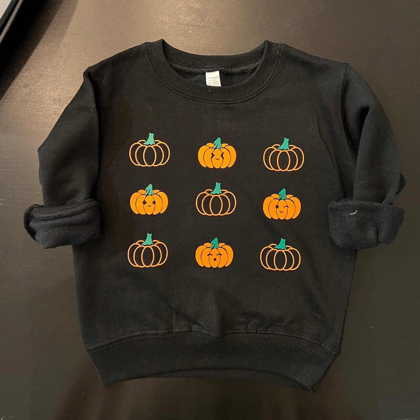 Full of Emotions Pumpkin Toddler Crewneck