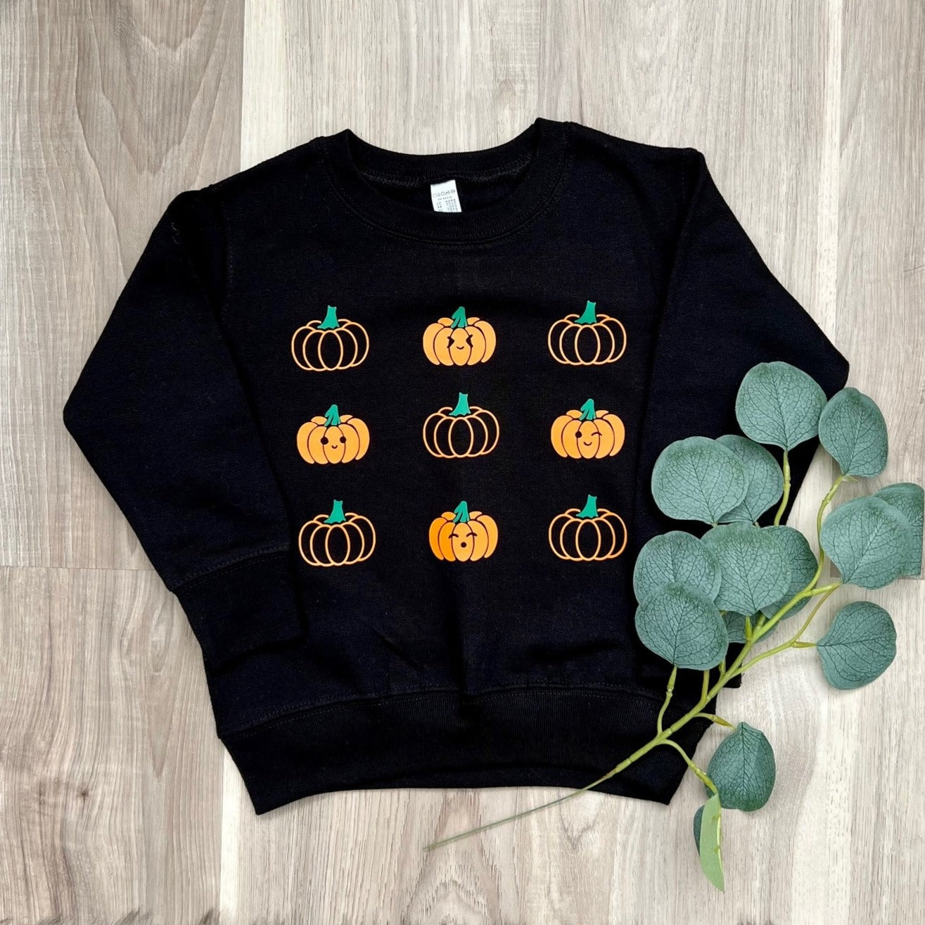 Full of Emotions Pumpkin Toddler Crewneck