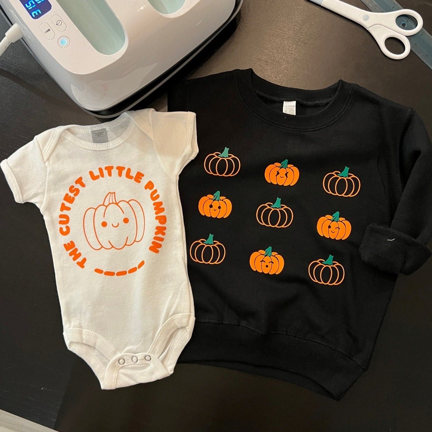 Full of Emotions Pumpkin Toddler Crewneck