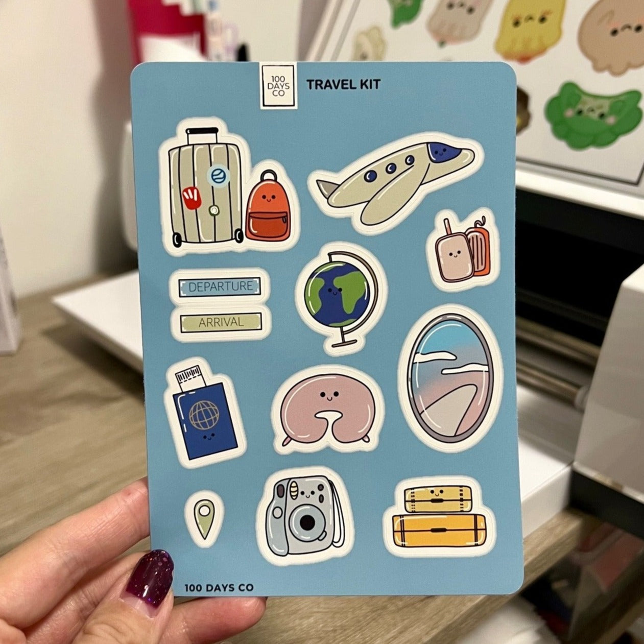 Travel Kit Sticker Sheet
