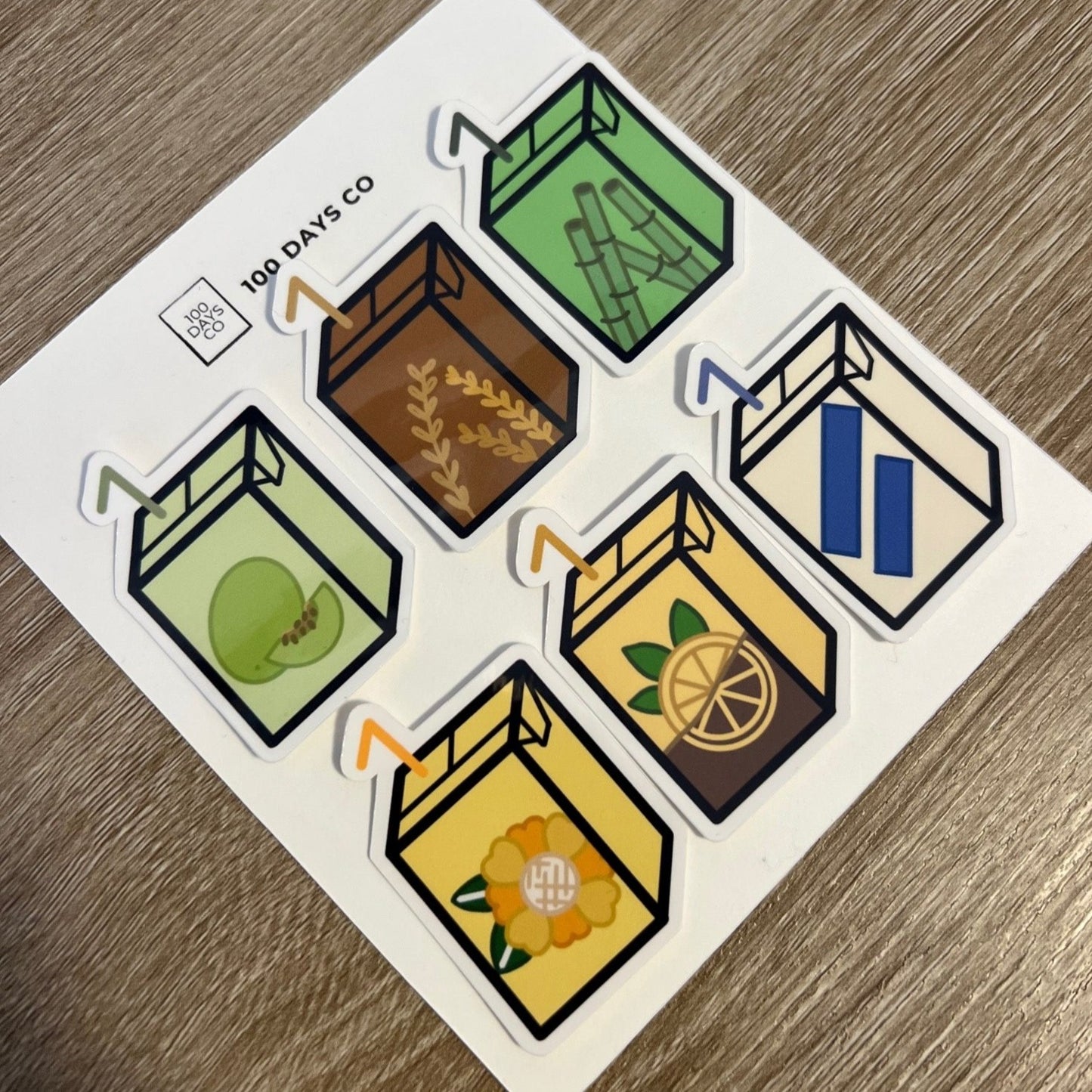 Childhood Drinks Sticker / Magnet