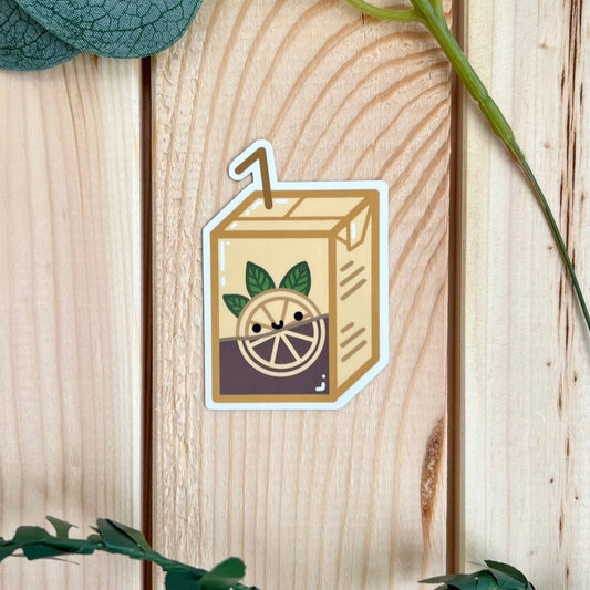 Lemonade Lemon Tea Single Sticker / Magnet