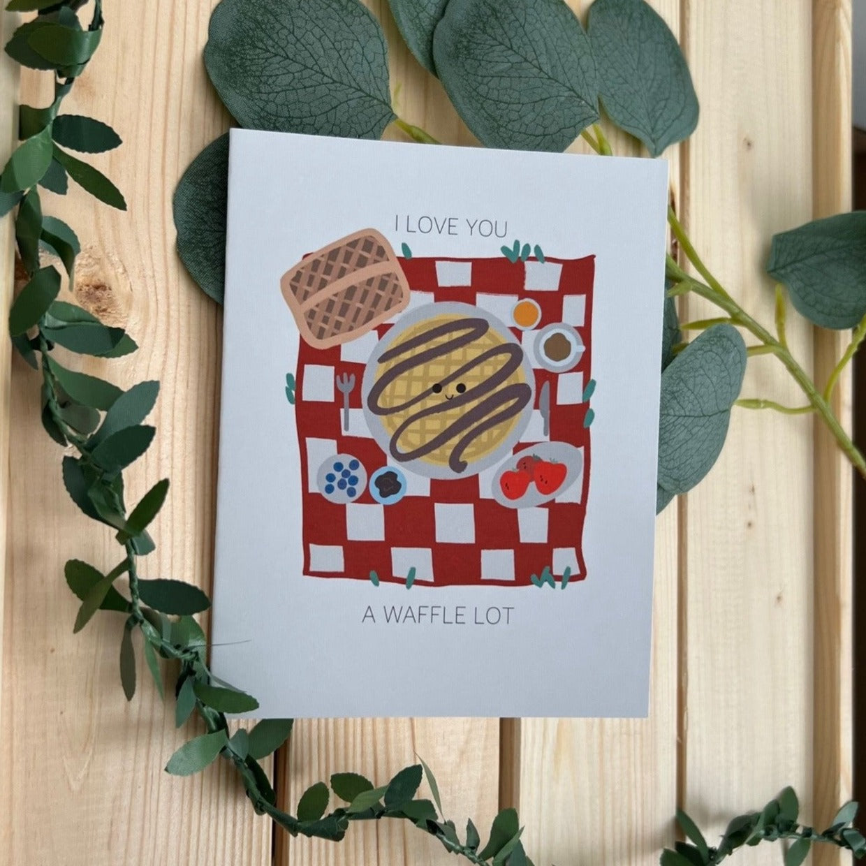 Love You a Waffle Lot Card