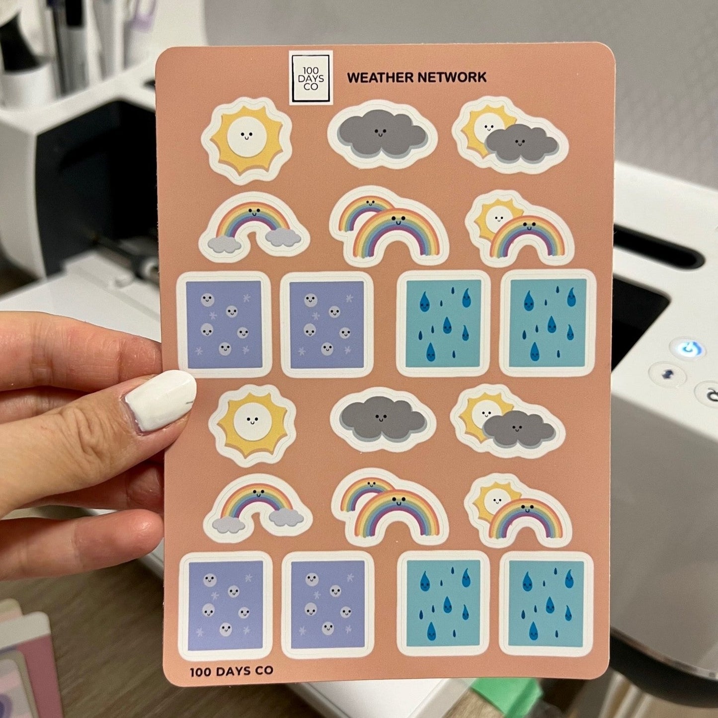 Weather Network Sticker Sheet