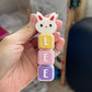 Customized Name Bunny Clicker Keychain