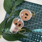 Boba Tea Bubbletea Fidget Clicker Keychain