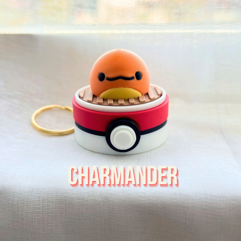 Charmander Clicker Keychain