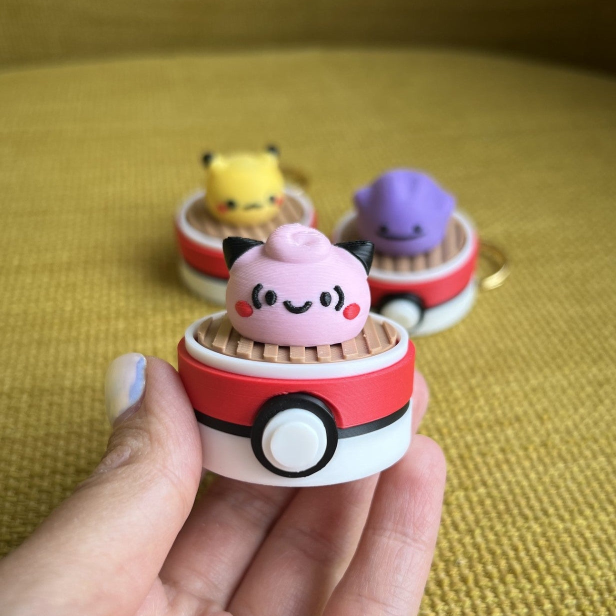 Clefairy Pokemon Fidget Clicker | Anime Figure, Mechanical Keyboard, Anime Gifts 3D Printed Fidget Toy