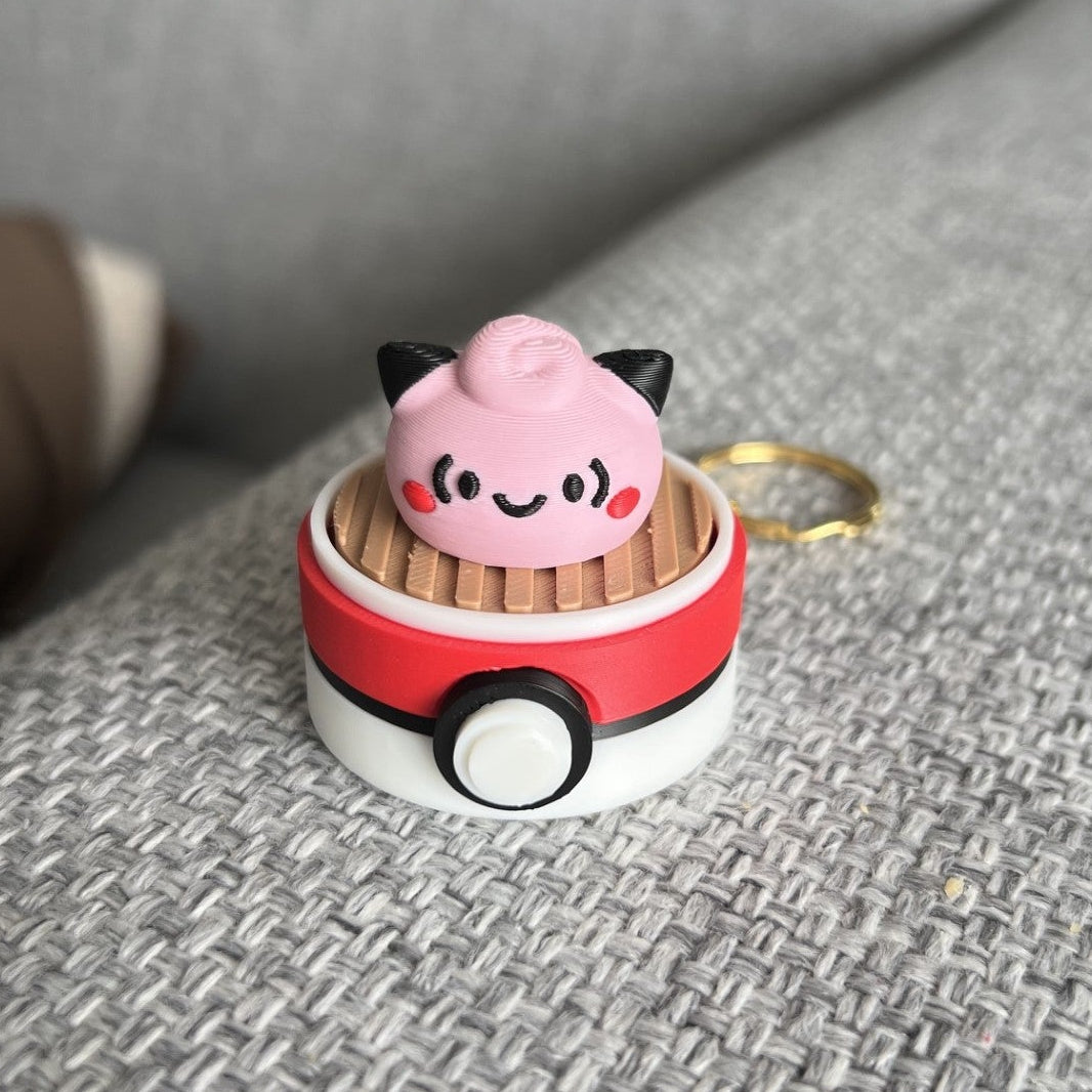 Clefairy Pokemon Fidget Clicker | Anime Figure, Mechanical Keyboard, Anime Gifts 3D Printed Fidget Toy