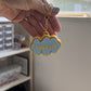 Customized Cloud Name Clicker Keychain