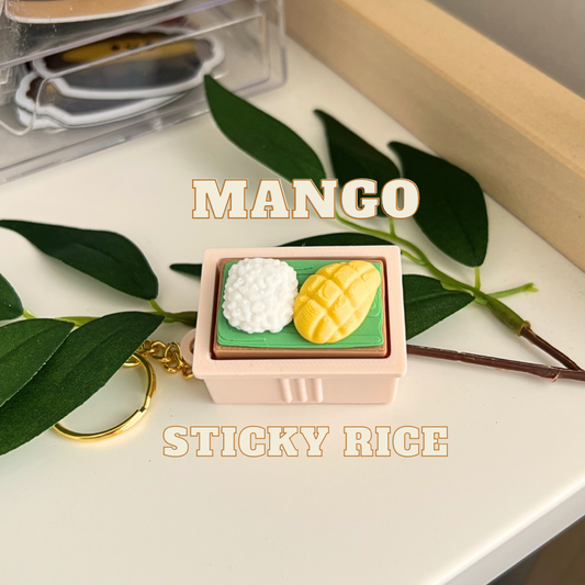 Mango Sticky Rice Fidget Clicker