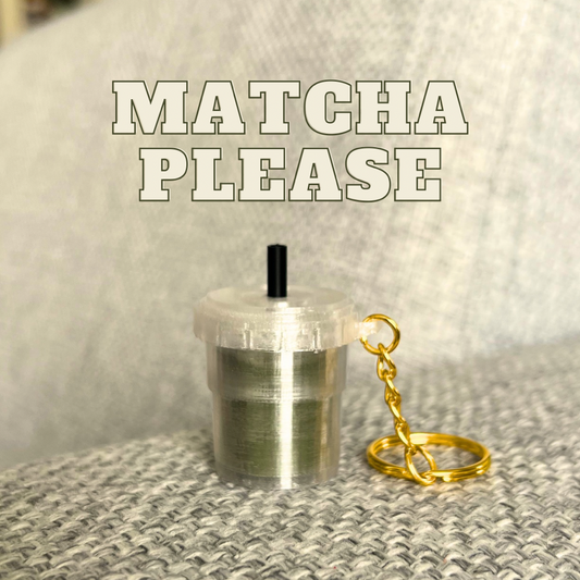 Iced Matcha Green Tea Clicker