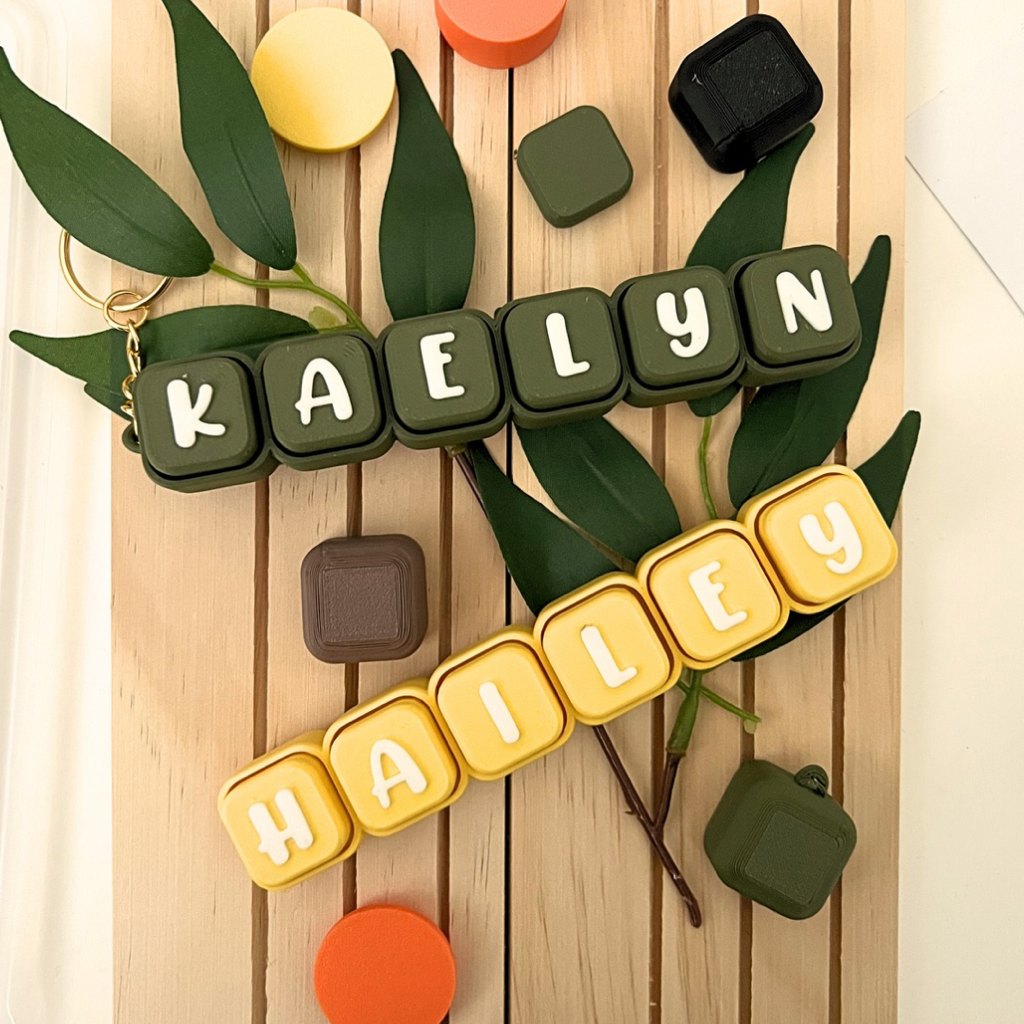 Customized Name Clicker Keychain