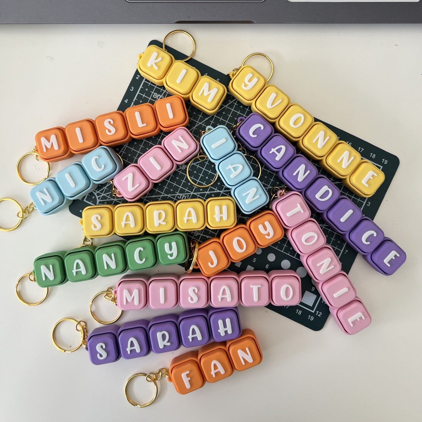 Customized Name Clicker Keychain