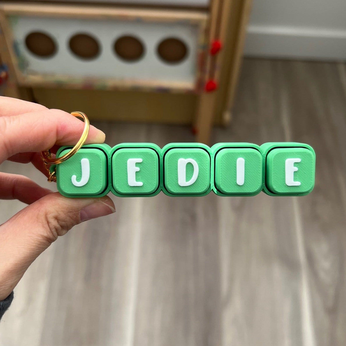 Customized Name Clicker Keychain