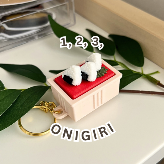 3 Onigiri Rice Ball With Seaweed Fidget Clicker