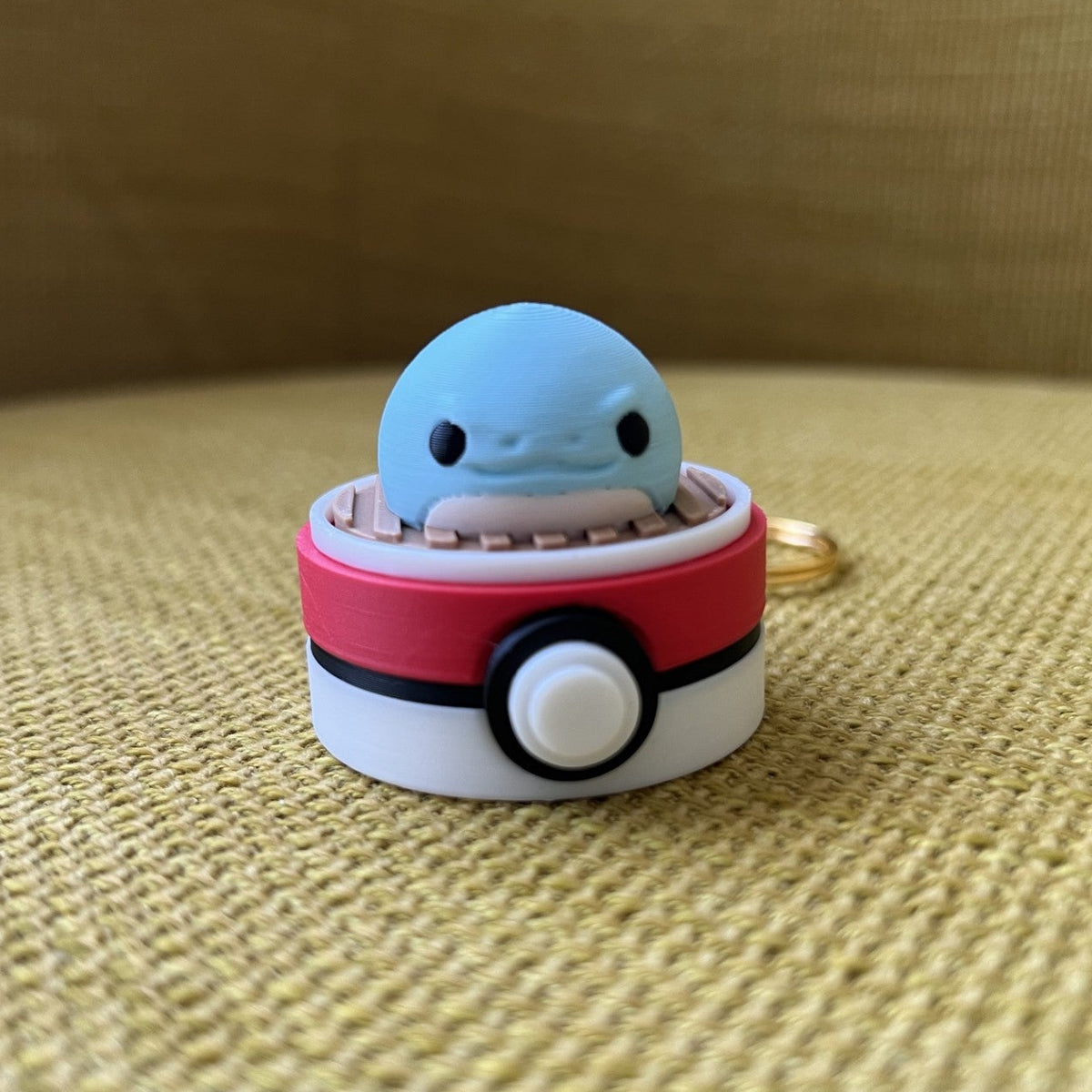 Squirtle Clicker Keychain
