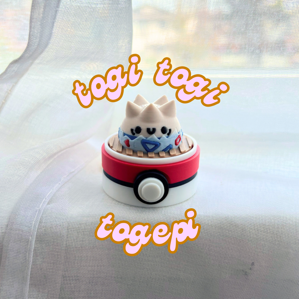 Togepi Clicker Keychain