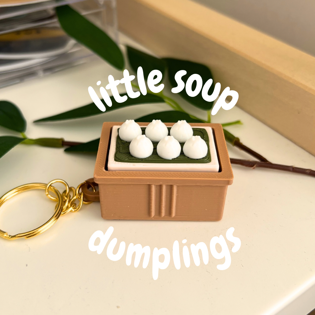 Little Soup Dumpling Xiao Long Bao XLB Fidget Clicker