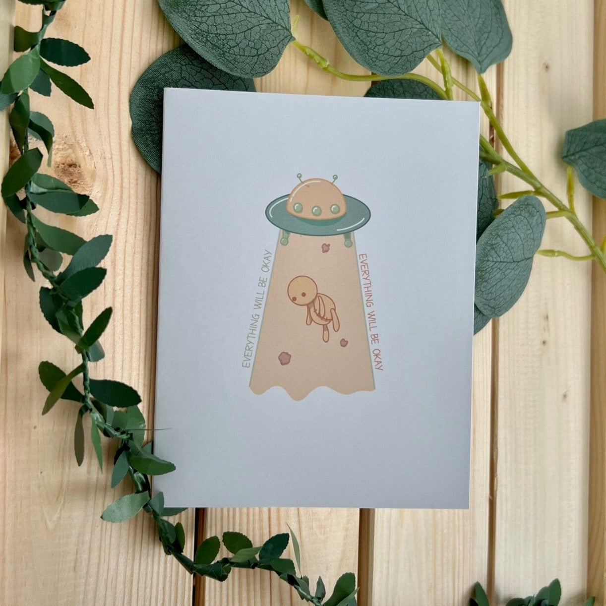 Everything Will Be Okay Card – 100 Days Co