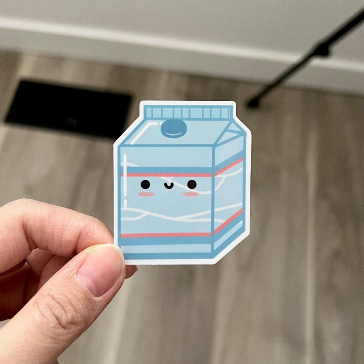 Milk Carton Sticker / Magnet